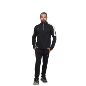 ست گرمکن نیم زیپ + شلوار